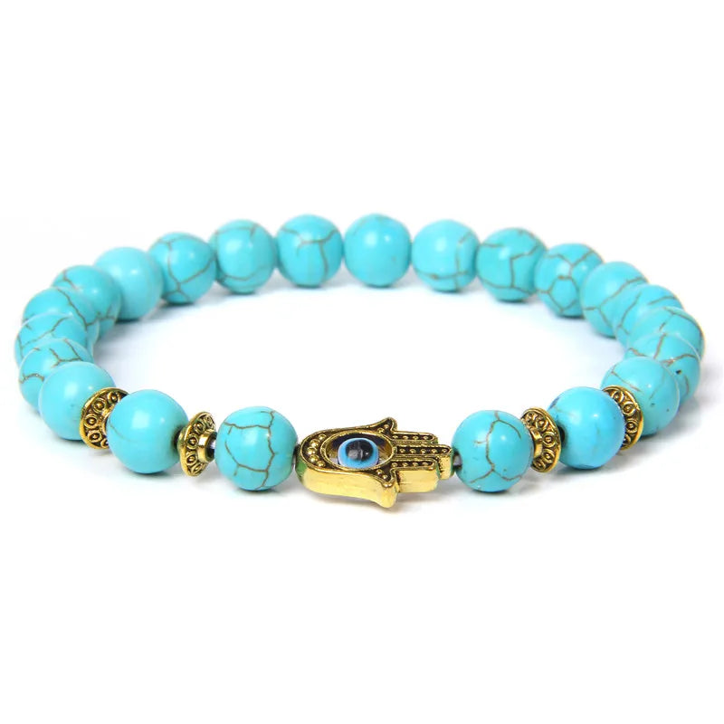 Natural Agate Protection Bracelet Unisex By Tinkers