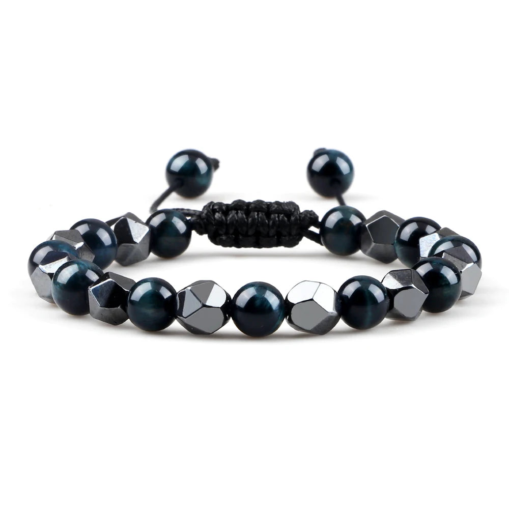 Tinkers Natural Lava Stone Beaded Bracelet Yoga Style Luxe Elegance - Uncategorized