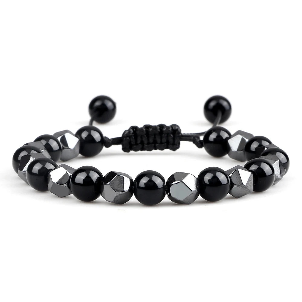 Tinkers Natural Lava Stone Beaded Bracelet Yoga Style Luxe Elegance - Uncategorized