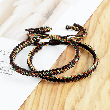 Tinkers Hand Woven Chinese Knot Bracelet Artisan Collection - 0