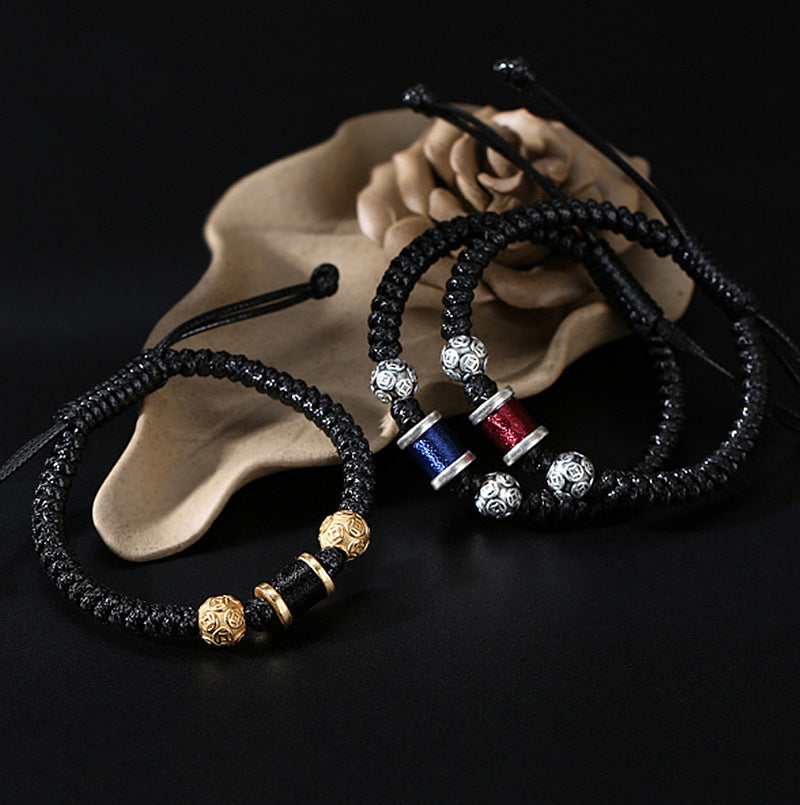 Tinkers Fashion New Hand Woven Money Beads Bracelet Premium Colors - 0