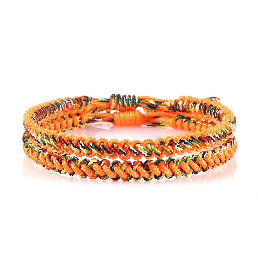 Tinkers Hand Woven Chinese Knot Bracelet Artisan Collection - 0