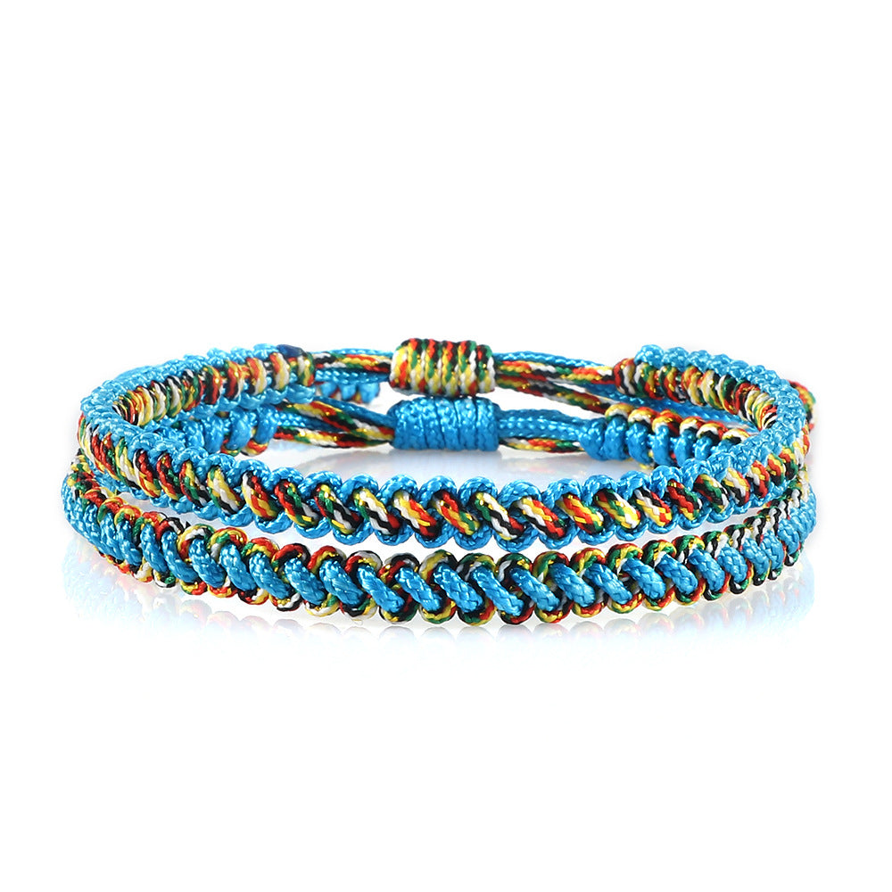 Tinkers Hand Woven Chinese Knot Bracelet Artisan Collection - 0
