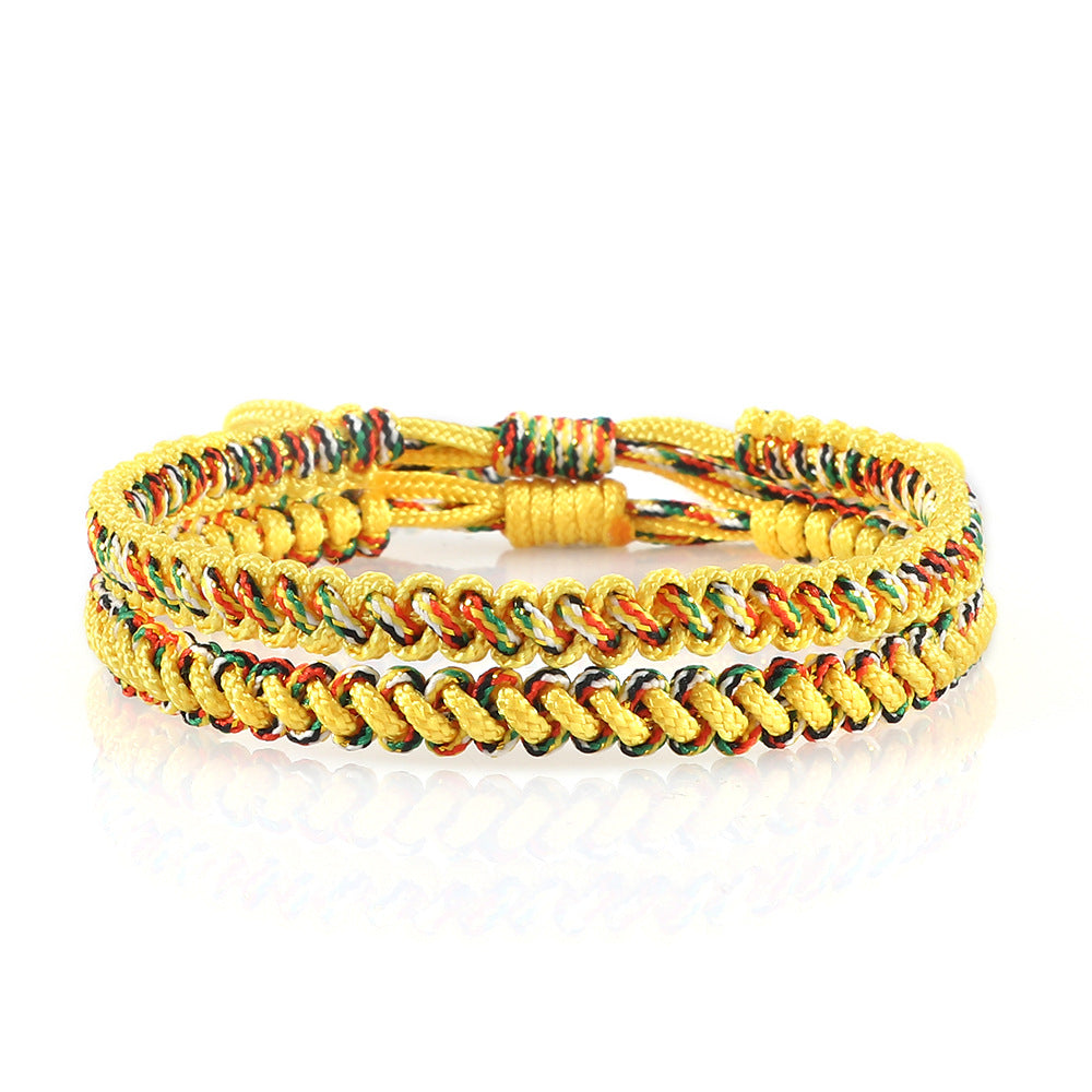 Tinkers Hand Woven Chinese Knot Bracelet Artisan Collection - 0