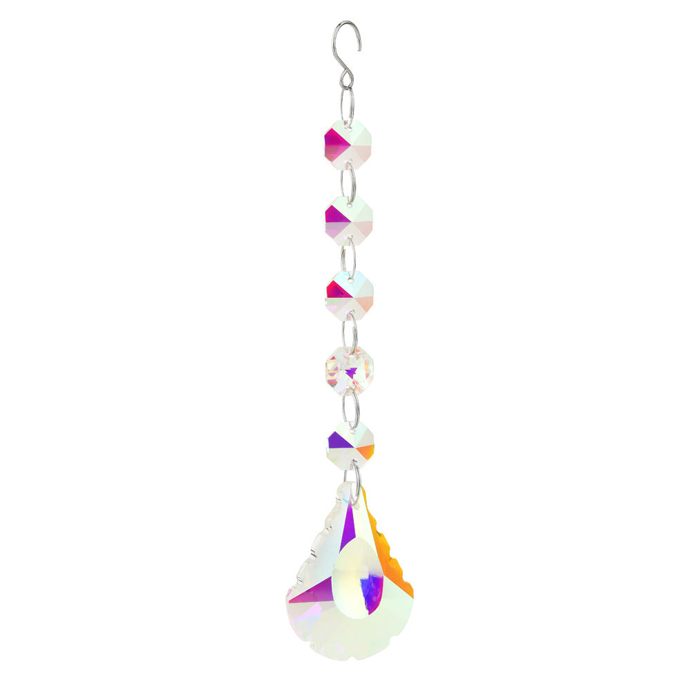 Baroque crystal prism suncatcher