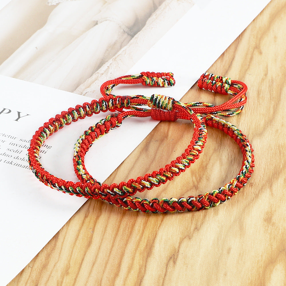 Tinkers Hand Woven Chinese Knot Bracelet Artisan Collection - 0