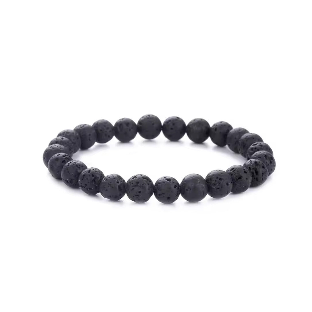 Men's tiger eye 8mm natural stone bracelet