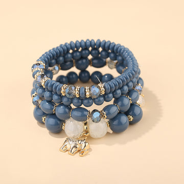 Tinkers Crystal Elephant Pendant Bracelet Exclusive Collection - 0