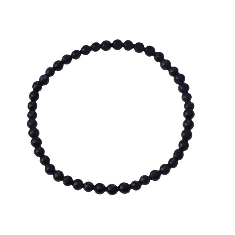 Tinkers Tinkers Natural Stone Agate Bracelet 4Mm Timeless Elegance - 0