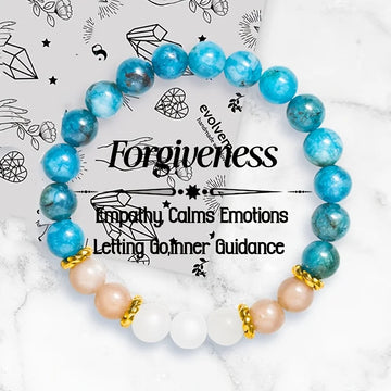 Blue Apatite Sunstone Bracelet By Tinkers - Balance