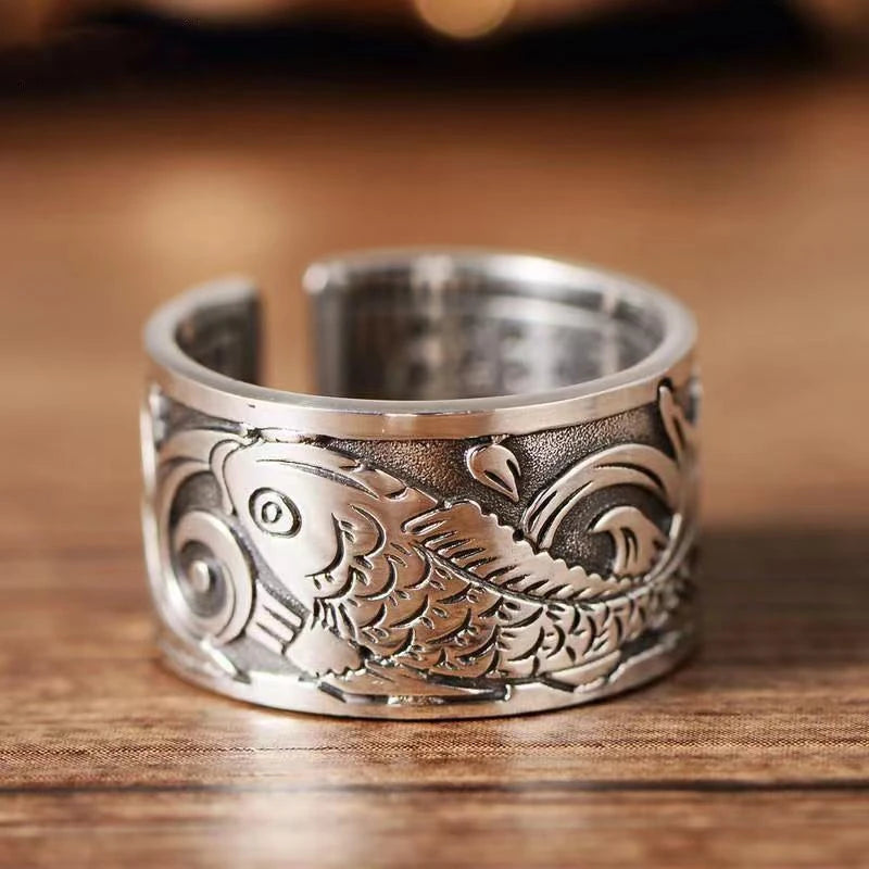 Tinkers Dragon Ring - Protection And Spiritual Energy