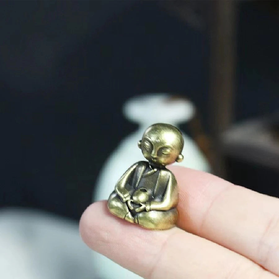 Tinkers Little Monk Zen Incense Burner Stand For Study Decor -