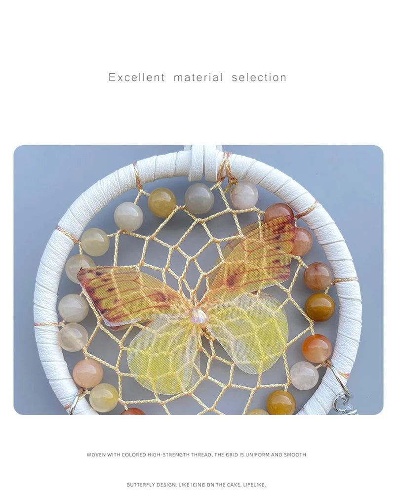 Handcrafted Dream Catcher Bracelet by Tinkers for Protection and Balance