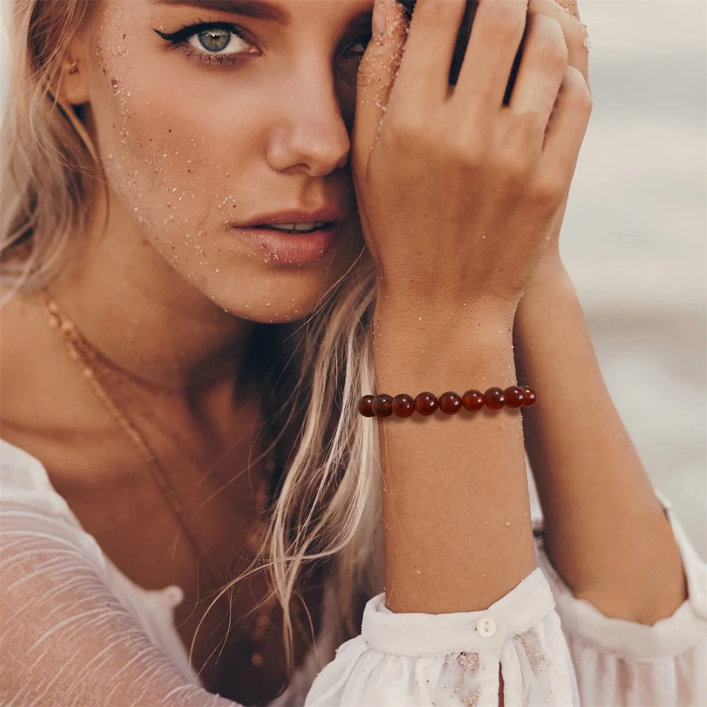 Amethyst Fluorite Bracelet by Tinkers - Energy Balance