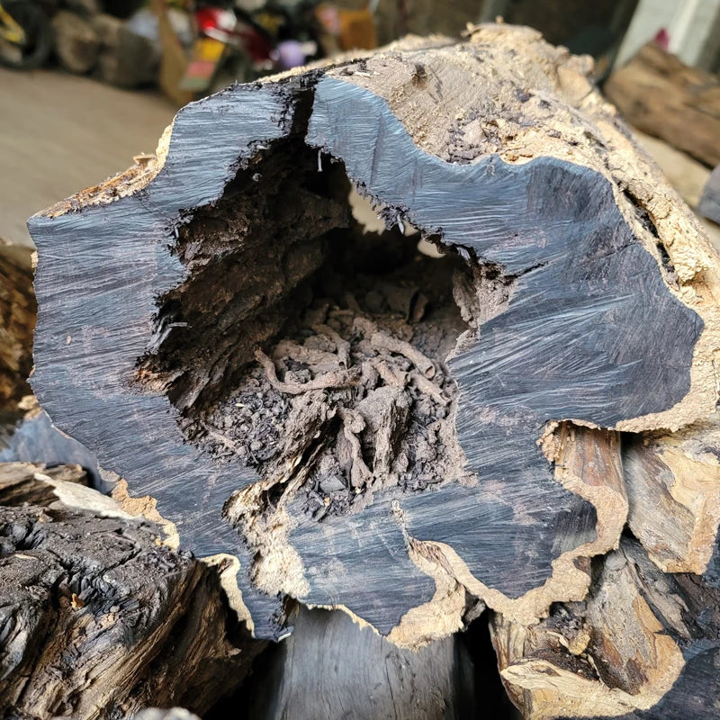 Tinkers Genuine Black Wood Tibetan Prayer Bracelet 12 Beads -