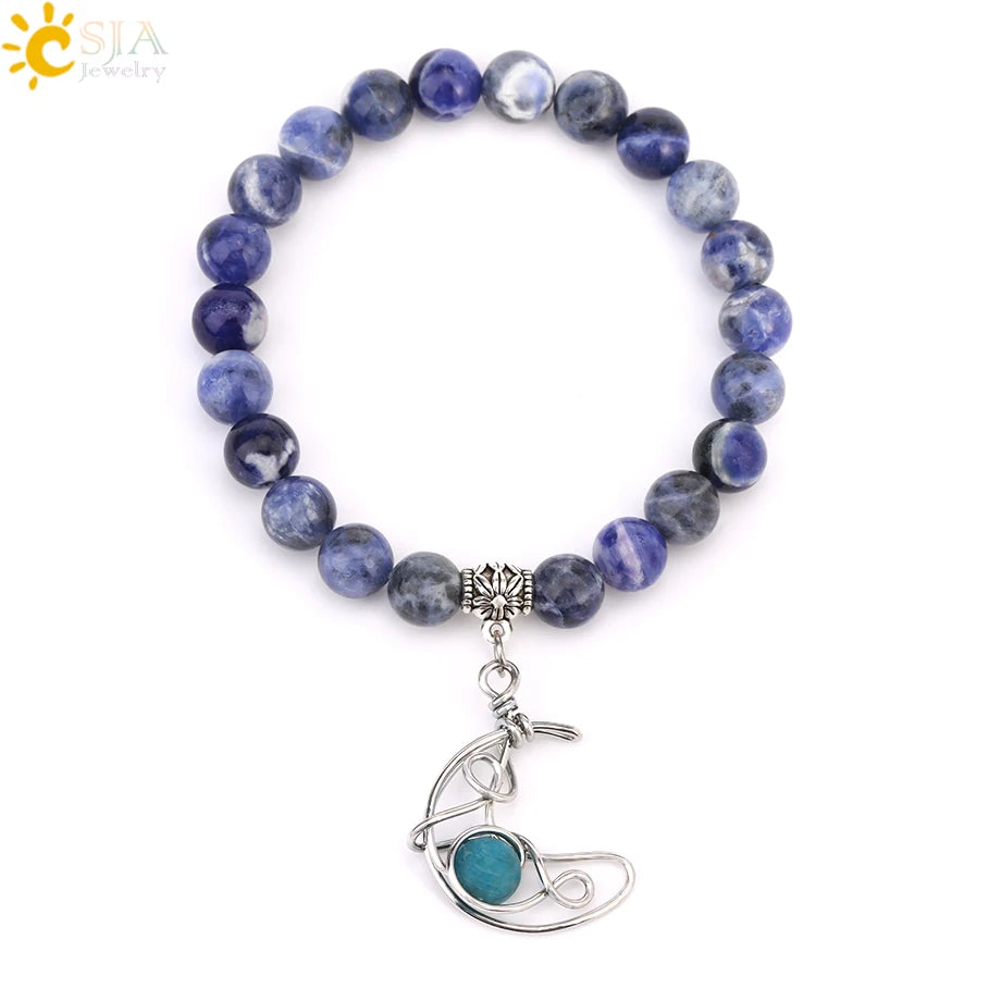 Handcrafted Natural Tiger Eye 7 Chakra Bracelet for Women by Tinkers - Healing Energy and Balance