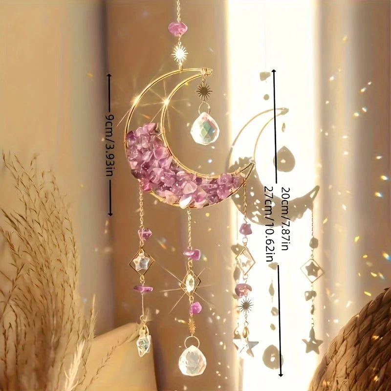 Moonstone Signature Crystal Suncatcher By Tinkers For Her Love