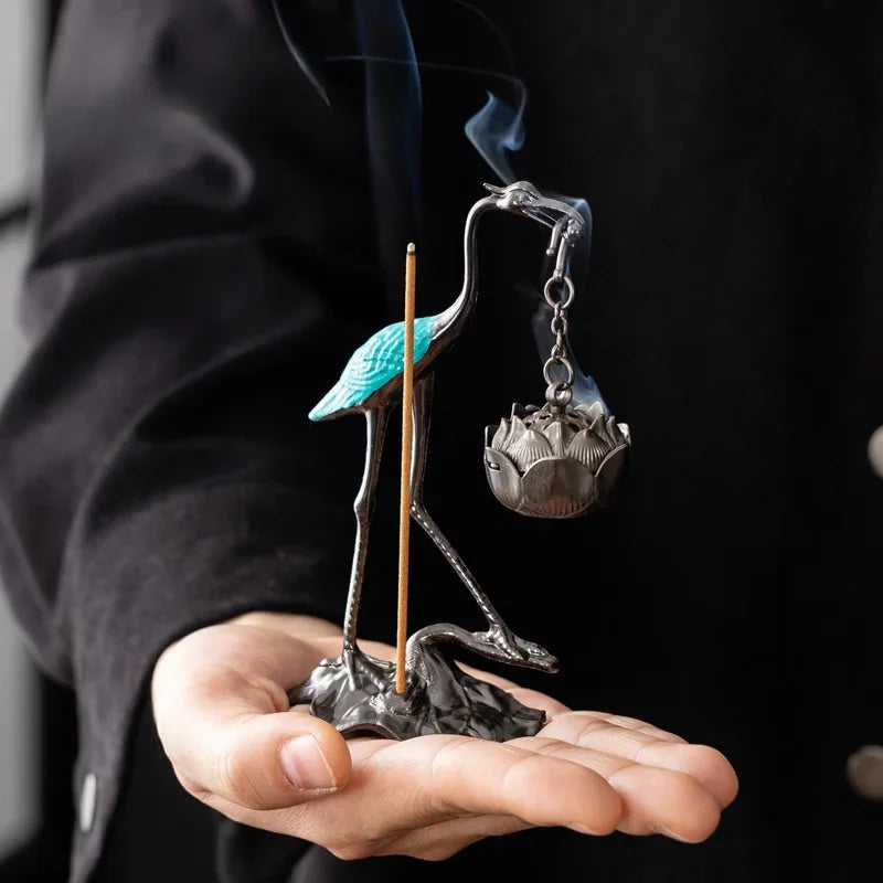 Tinkers Five Blessings Incense Burner Sandalwood Taoist Ornaments - Home & Garden > Decor > Home Fragrance Accessories > Incense Holders