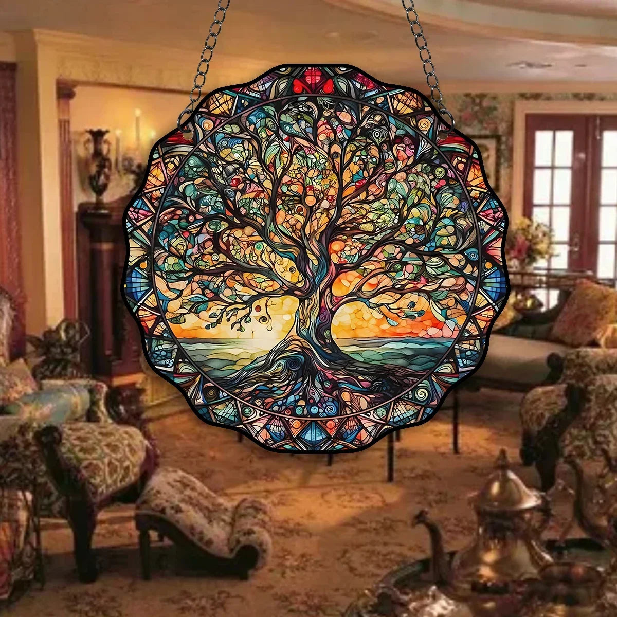 Tinkers Tree of Life Acrylic Wall Plaque - Spiritual Energy