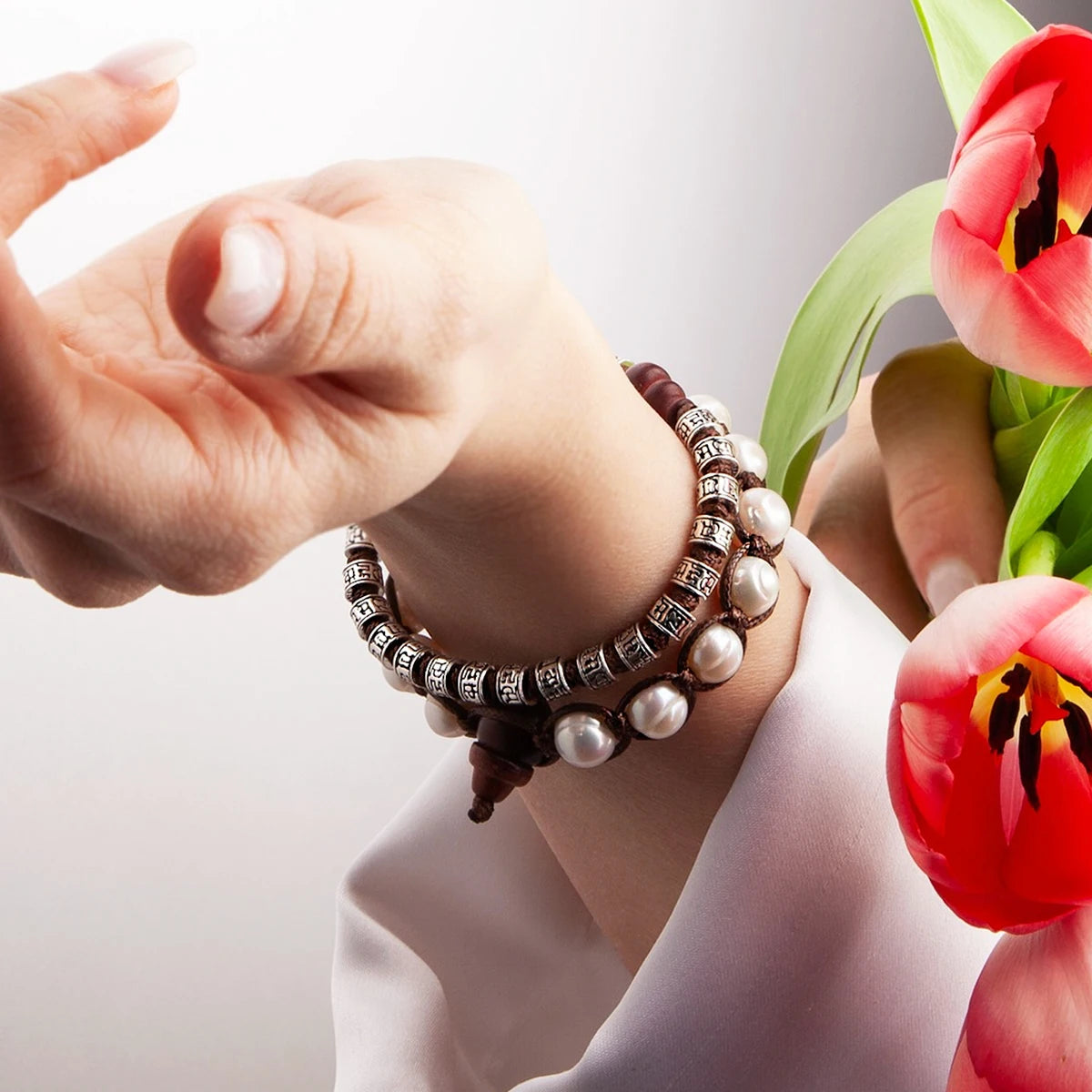 Tinkers Sanshi Soul Healing Bracelets Natural Stone Tibetan Elite -