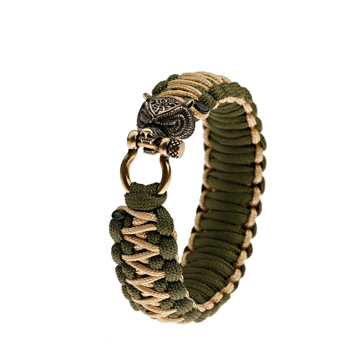 Tinkers Nordic Skull Punk Lanyard Bracelet Unisex Viking Jewelry -