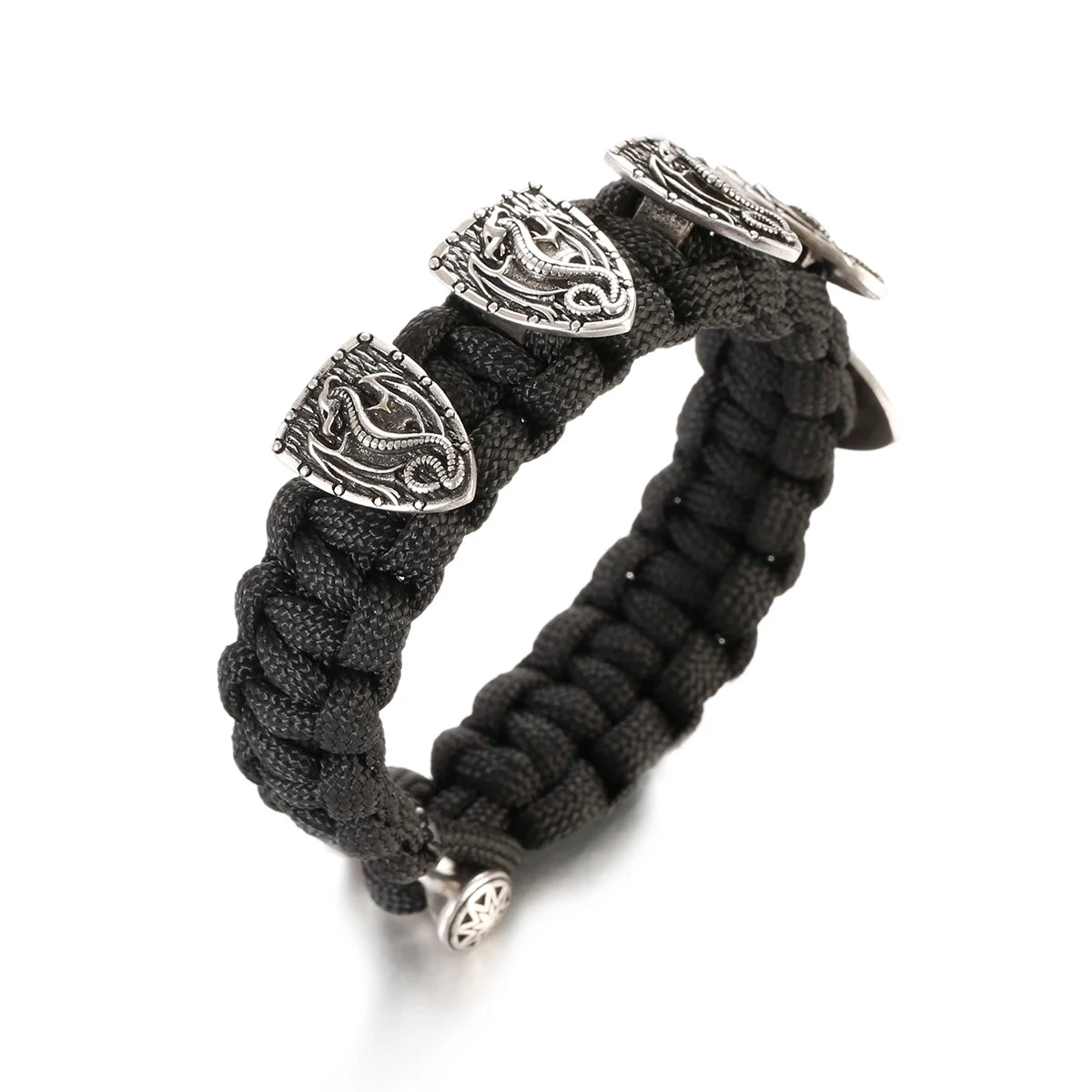 Tinkers Nordic Skull Punk Lanyard Bracelet Unisex Viking Jewelry -