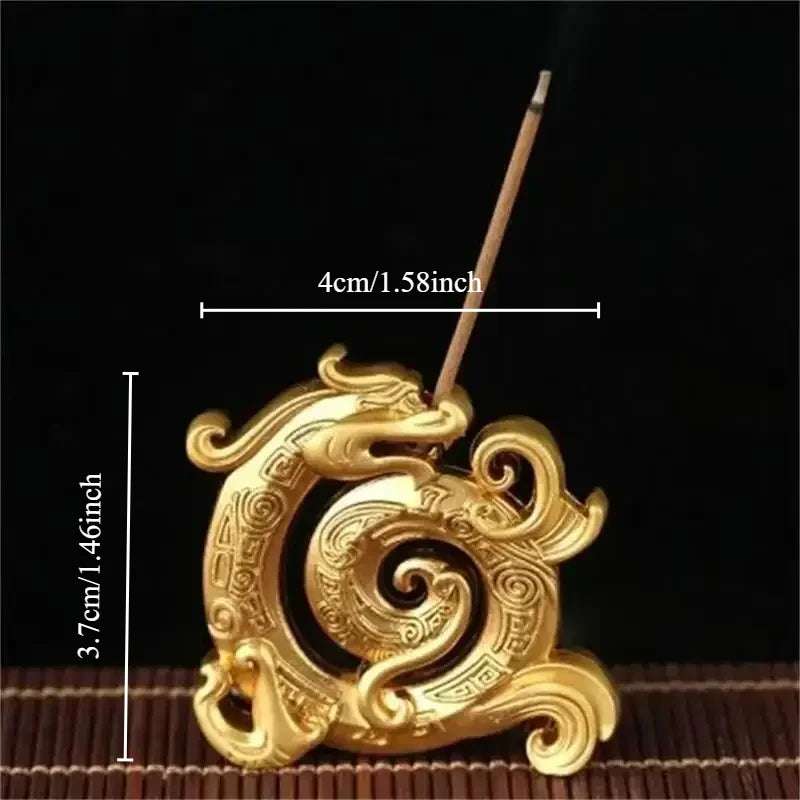 Tinkers Mini Turtle Incense Censer Sandalwood Holder Bronze Stand - Home & Garden > Decor > Home Fragrance Accessories > Incense Holders