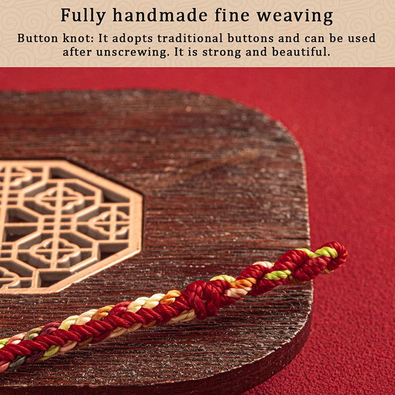 Tinkers Tibetan Colorful Rope Bracelet Lucky Charm For Women Men -