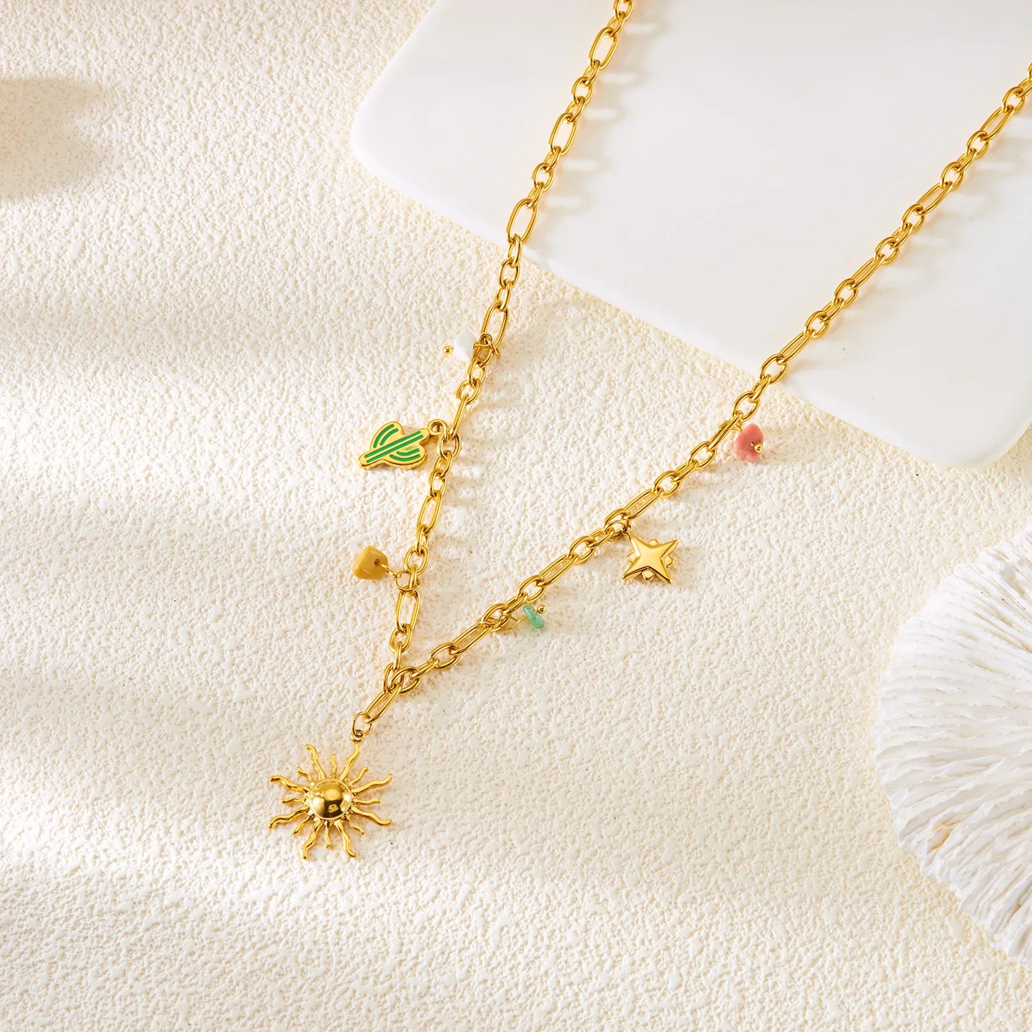 Serene Handcrafted Starfish Pendant Necklace by Tinkers for Women