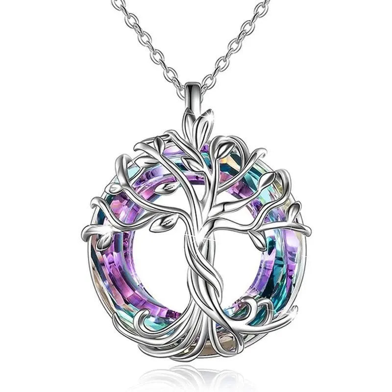 Tree of Life Crystal Necklace By Tinkers - Spiritual Energy