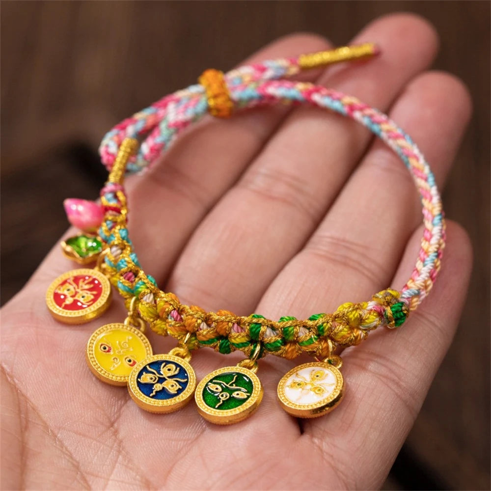 Tinkers Handmade Braided Rope Bracelet For Men And Women Gift - Apparel & Accessories > Jewelry > Bracelets