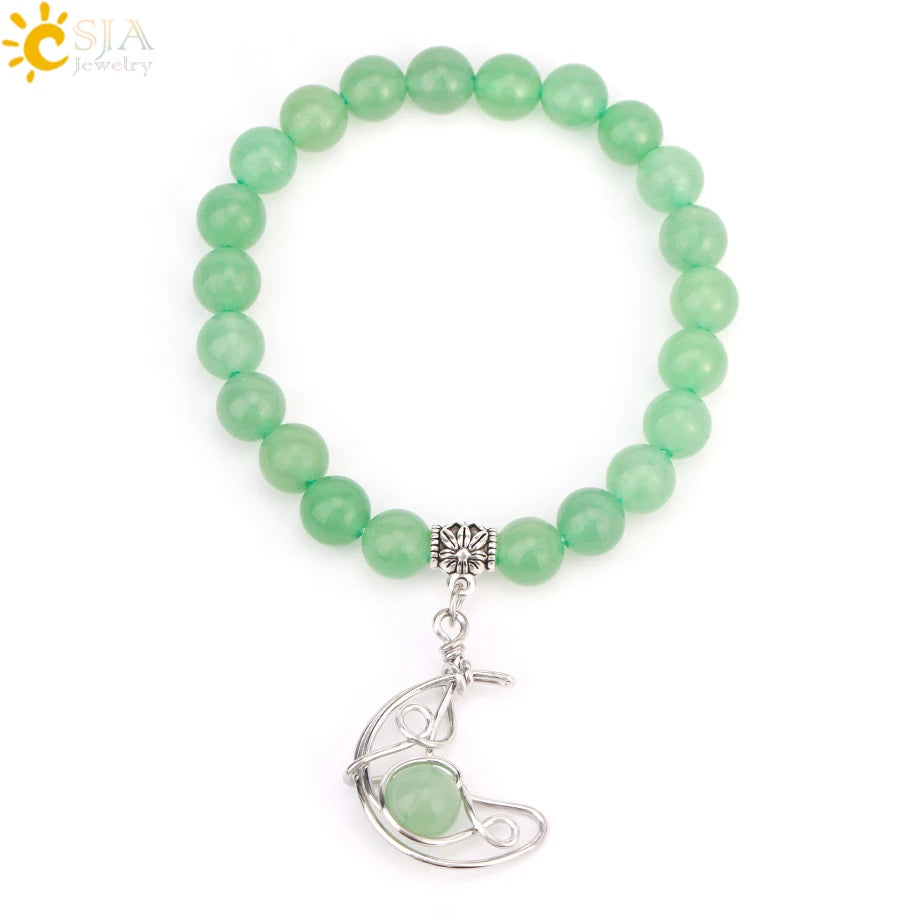 Handcrafted Natural Tiger Eye 7 Chakra Bracelet for Women by Tinkers - Healing Energy and Balance