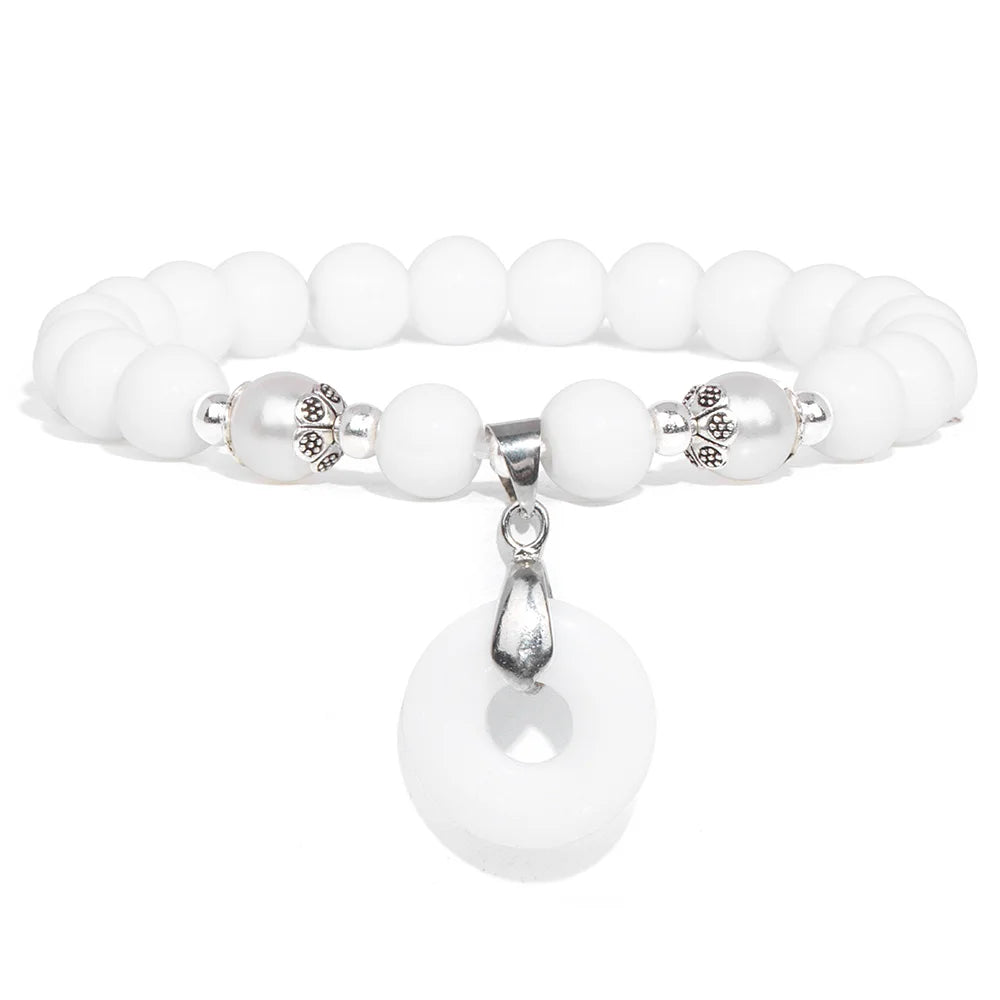 Unisex Natural Tiger Eye Bracelet for Healing Balance by Tinkers