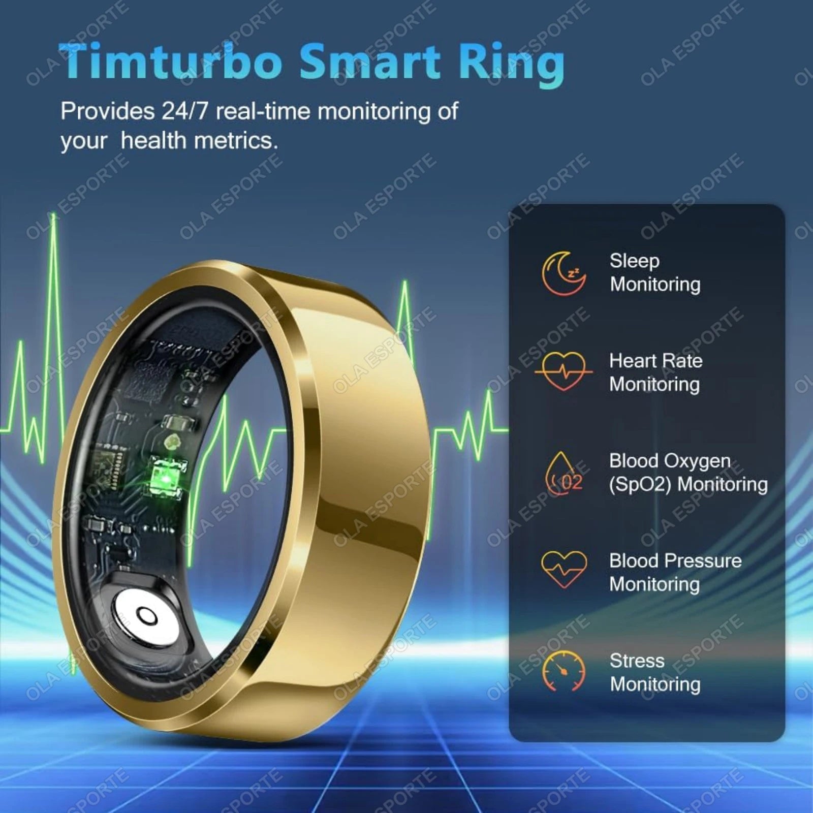 Smart Ring – Fitness, Sleep & Health Tracker