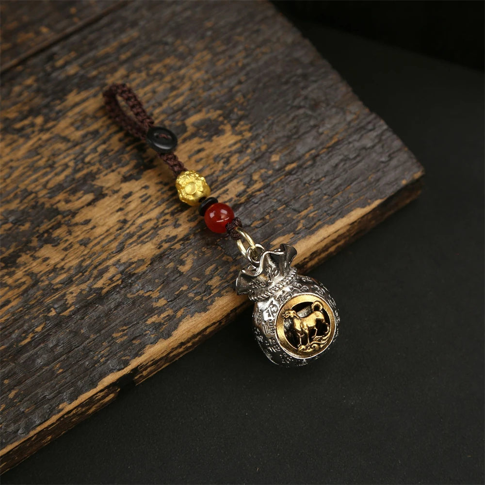 Tinkers Chinese Zodiac Signs Keychain 12 Animal Charms Gift For All - Apparel & Accessories > Handbag & Wallet Accessories > Keychains