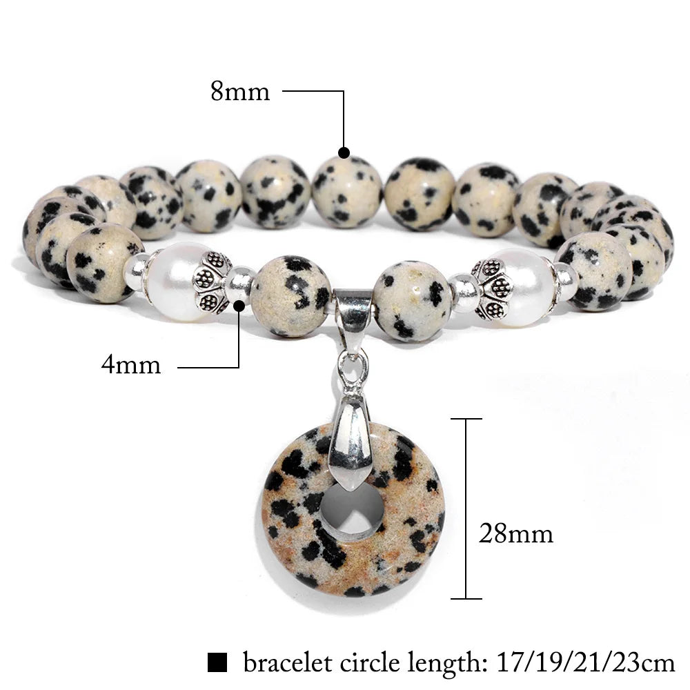 Unisex Natural Tiger Eye Bracelet for Healing Balance by Tinkers