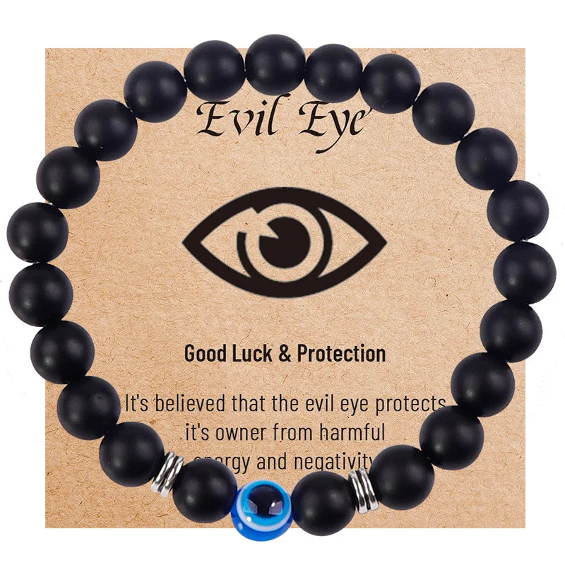 Tiger Eye Evil Eye Bracelet By Tinkers - Aura Protection