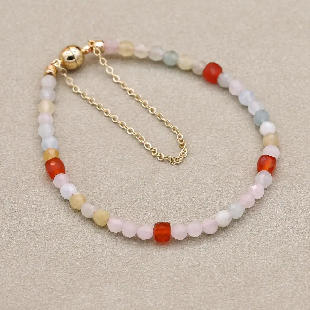 Tinkers Double Layer African Jasper Beads Bracelet Magnetic Strand - Apparel & Accessories > Jewelry > Bracelets