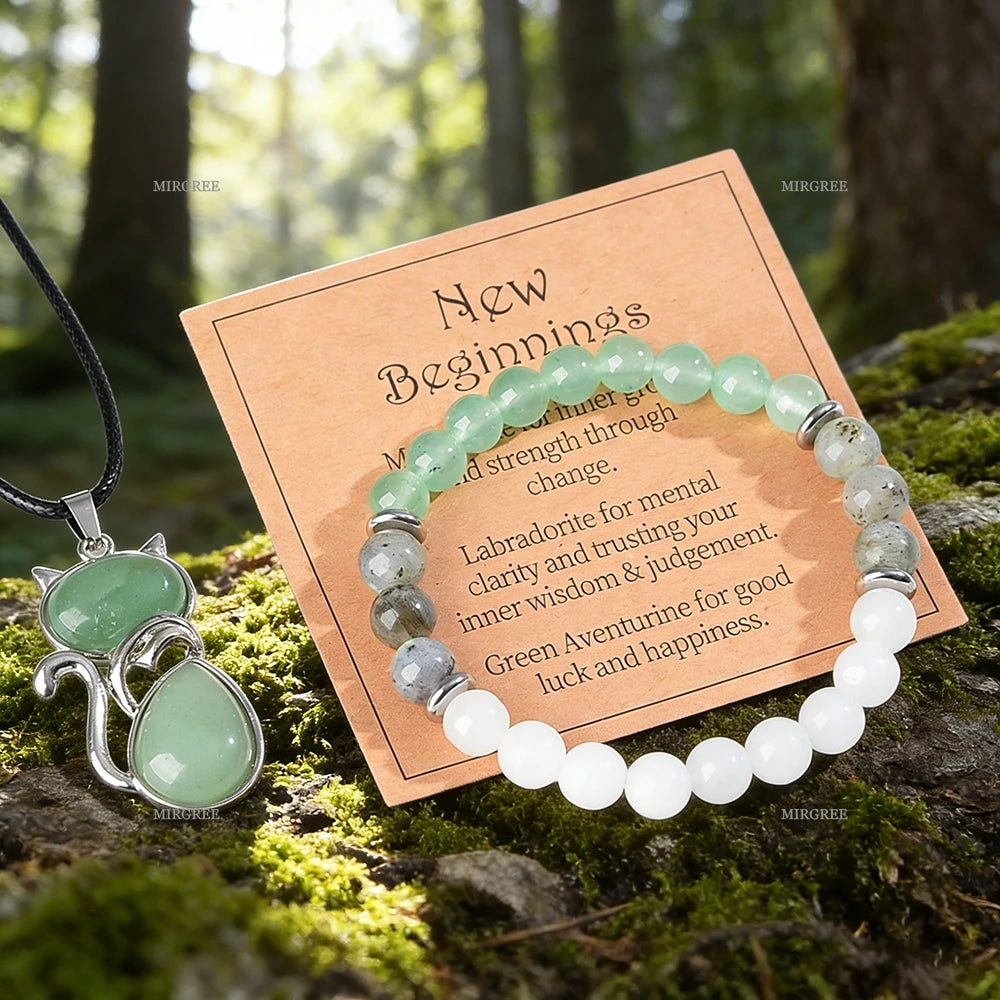 Green Dongling Bracelet By Tinkers Natural Healing For Her