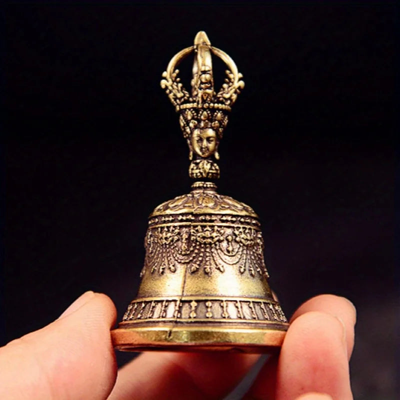 Tinkers Bronze Tibetan Wind Bell Handicraft Drop Bell Home Decor -