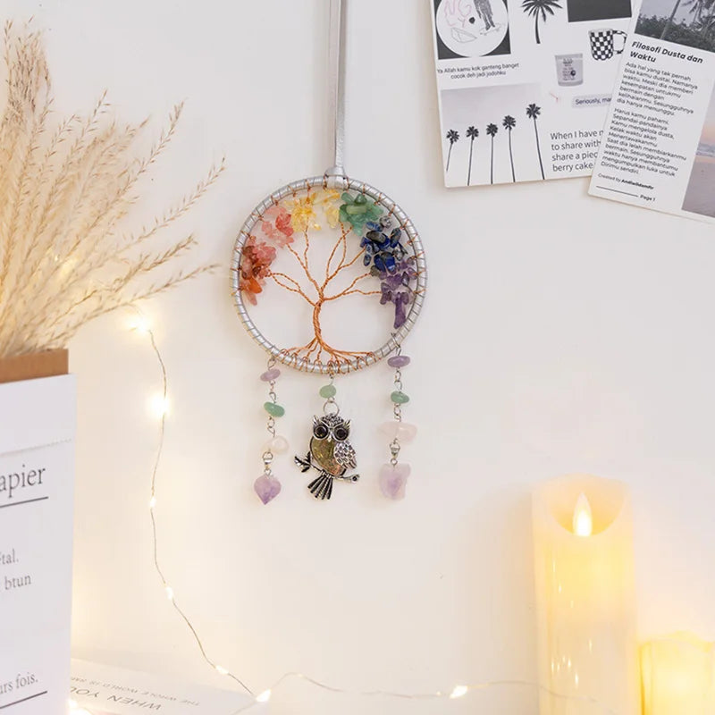 Amethyst Tree of Life Suncatcher by Tinkers Healing Gift