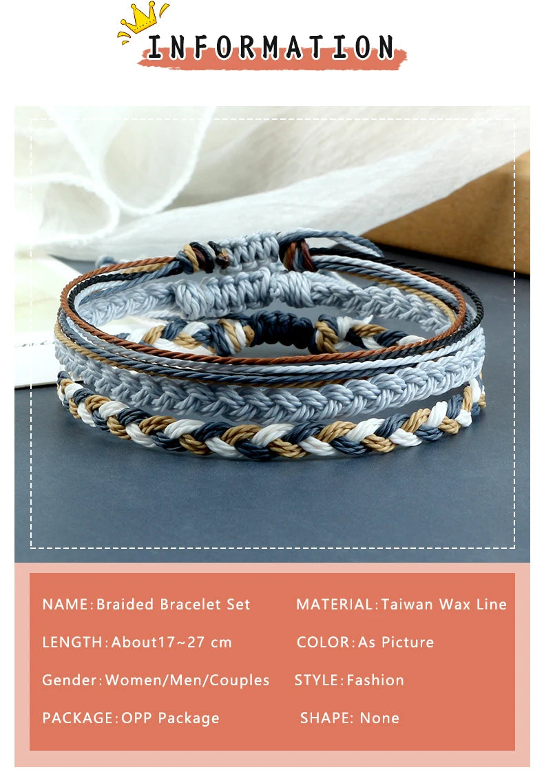 Tinkers Tinkers Tibetan Buddhist Bracelet Set Artisan Multicolor -