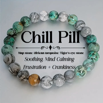 Natural Tiger Eye Turquoise Zen Bracelet For Men By Tinkers