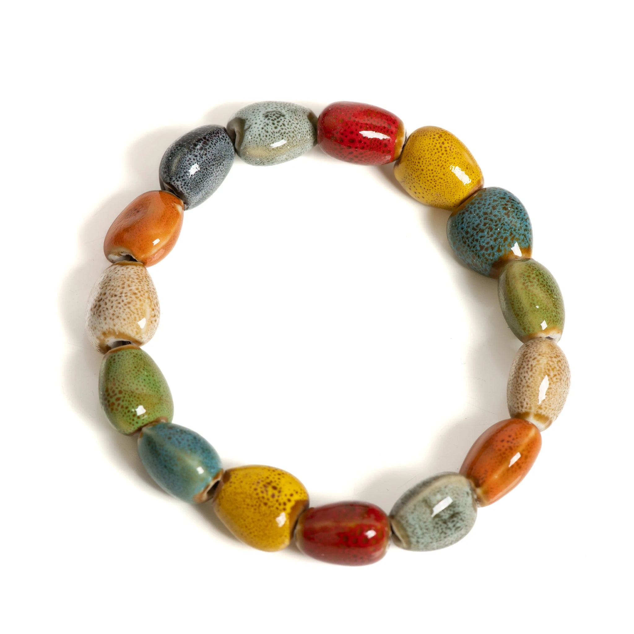 Tinkers Tinkers Ceramic Beaded Bracelet Starfish Seashell Exclusive -