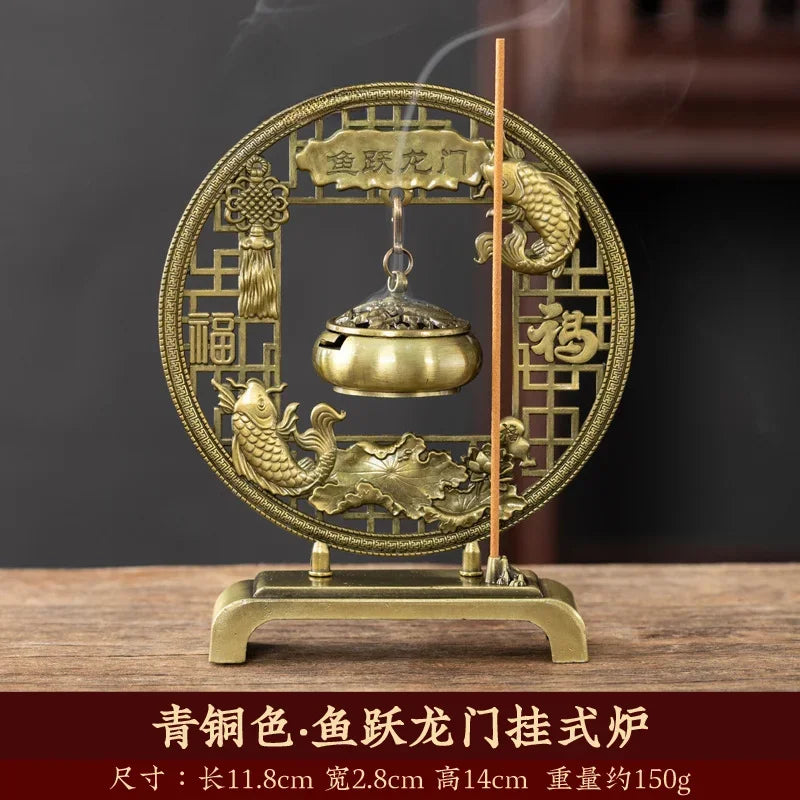 Tinkers Five Blessings Incense Burner Sandalwood Taoist Ornaments - Home & Garden > Decor > Home Fragrance Accessories > Incense Holders