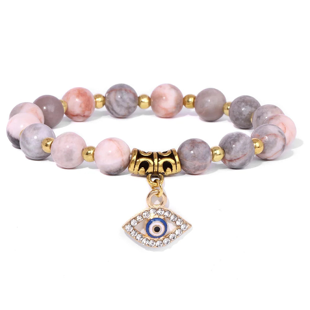 Natural Agate Protection Bracelet Unisex By Tinkers