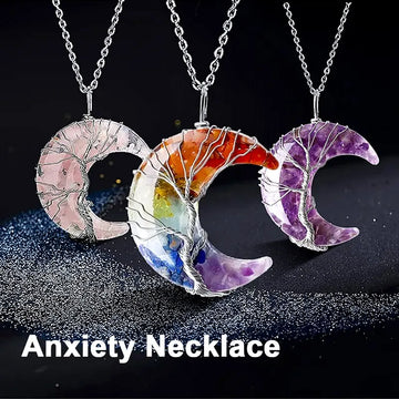 Handcrafted 7 Chakra Healing Natural Stone Necklace by Tinkers for Women