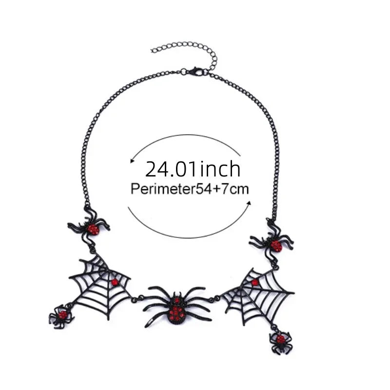 Spider Web Dangle Earrings By Tinkers - Aura Energy