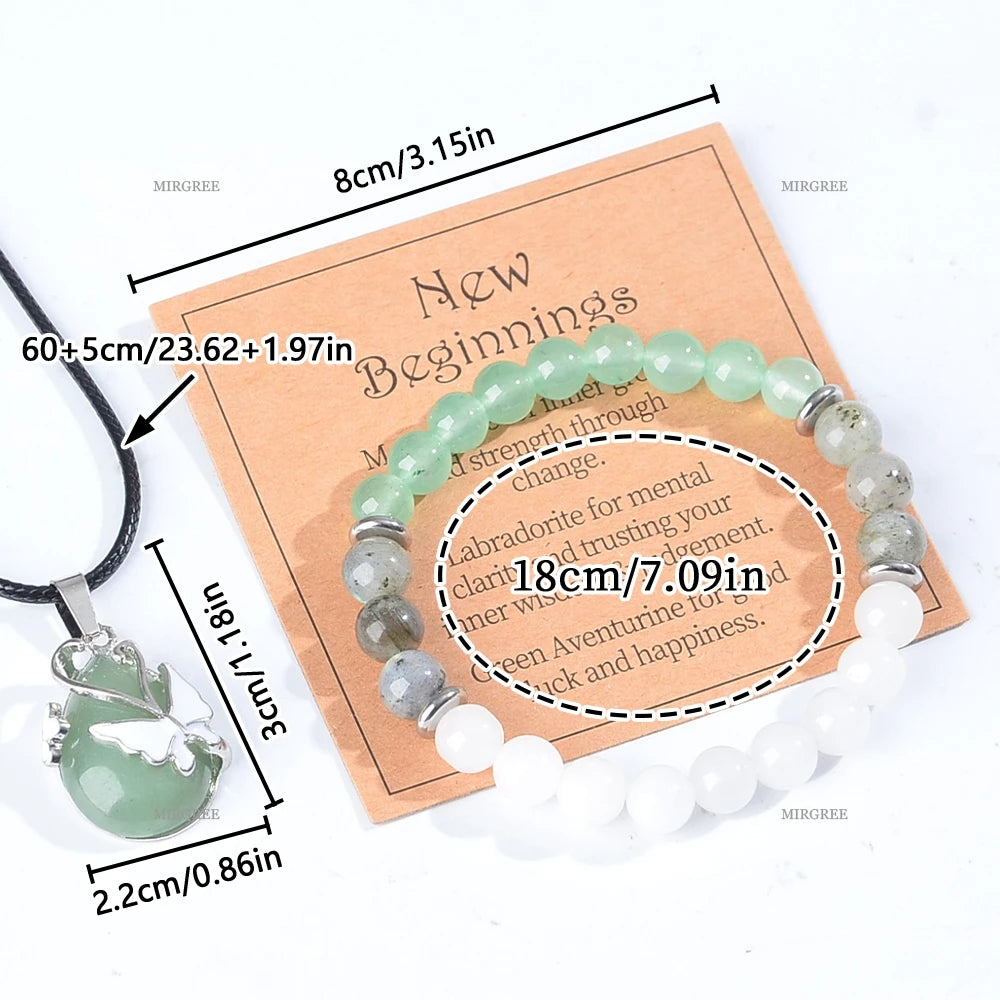 Green Dongling Bracelet By Tinkers Natural Healing For Her