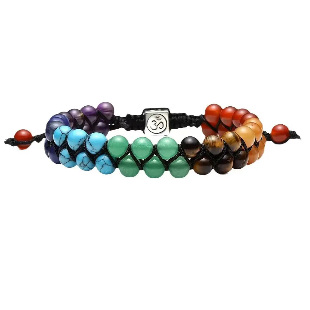 7 Chakra Stone Bracelet By Tinkers - Spiritual Healing